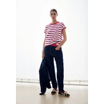 T-shirt-Idaara-Striped-oatmilk-mars-red-dynamo-blue-coton-biologique-Armed-Angels04