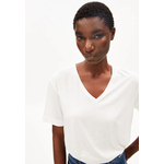 T-shirt-Avril-V-neck-white-coton-biologique-tencel-Armed-angels03