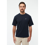 T-shirt-Lasse-Paper-Plane-Midnight-Blue-coton-biologique-Givn02