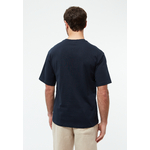 T-shirt-Lasse-Paper-Plane-Midnight-Blue-coton-biologique-Givn04