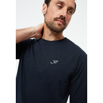 T-shirt-Lasse-Paper-Plane-Midnight-Blue-coton-biologique-Givn01