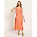 Robe-Armelle-Maxikleid-peach-coton-biologique-Lanius01
