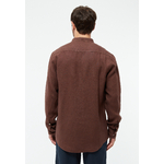 Chemise-Wes-chocolate-brown-lin-Givn04