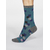 SPM609-TEAL-GREEN--Evan-Square-Print-Organic-Cotton-Socks-in-Teal-Green-1S
