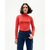 Sous-pull Aine - coton biologique -rouge - Thinking Mu 01