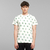 T-shirt green leaves - coton biologique - Dedicated 01