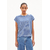 T-shirt Oneliaa lovely stripes - dynamo blue-oatmilk - Coton biologique - Armed angels (4)