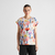 T-shirt Visby Fantasy Flowers Multi Color - coton biologique - Dedicated 01