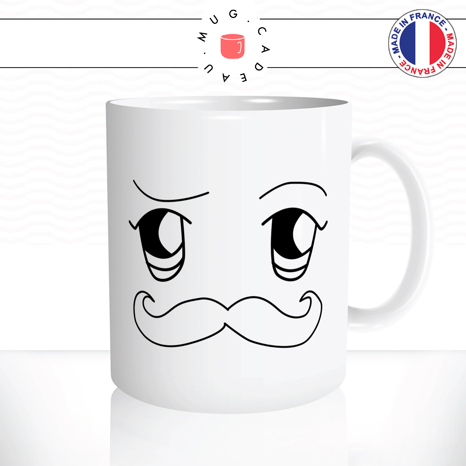 mug-tasse-ref4-visage-noir-blanc-moustache-cafe-the-mugs-tasses-personnalise-anse-droite