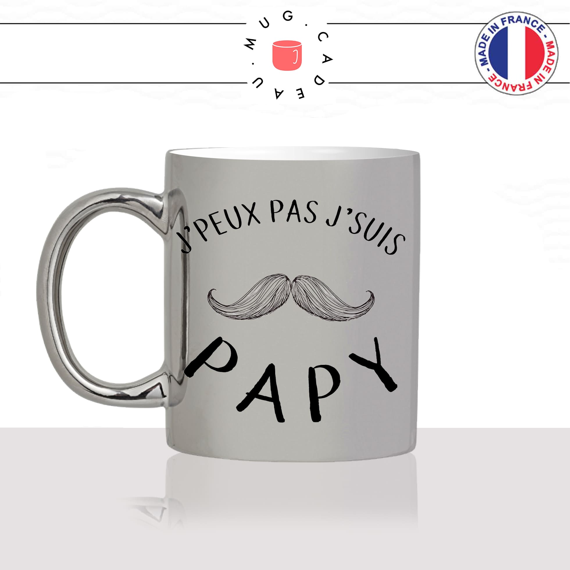 Mug Papy Idée Cadeau Original Pour Fête Grand-Père, Tasses Message