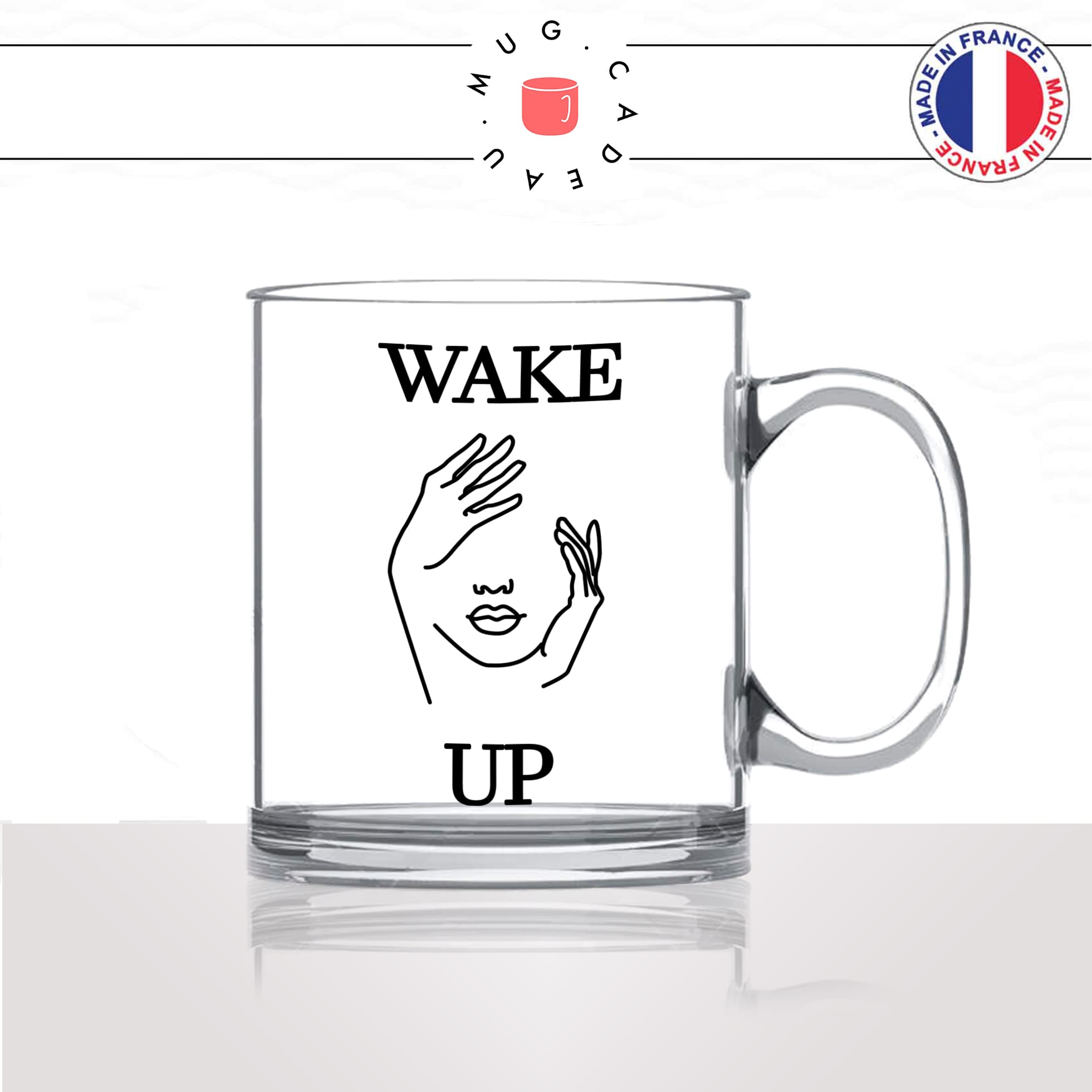 mug-tasse-en-verre-transparent-glass-wake-up-visage-femme-reveil-matin-dessin-collegue-reveille-toi-humour-stylé-idée-cadeau-fun-cool-café-thé2