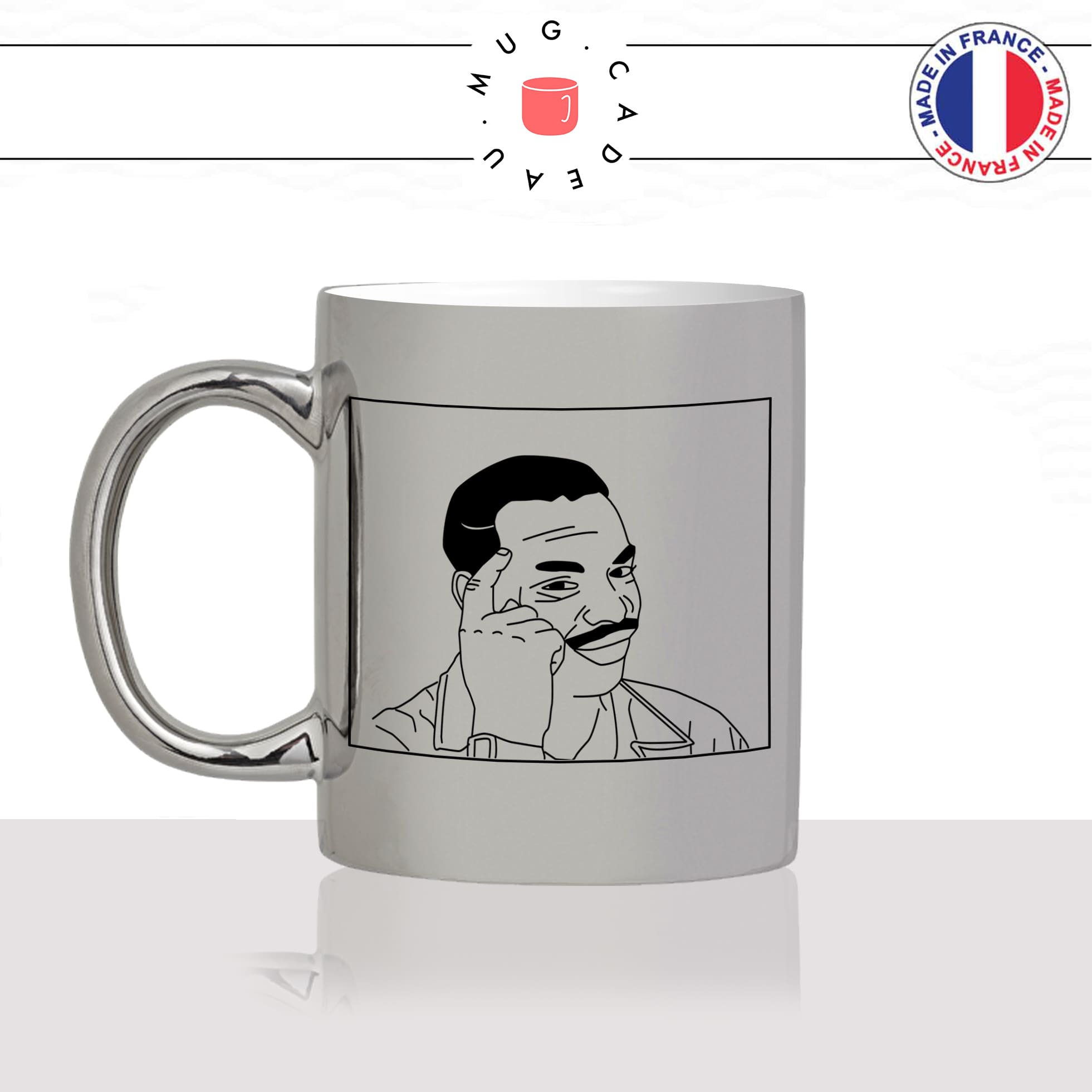mug-tasse-argent-argenté-silver-aha-think-noir-jpeux-pas-si-meme-dessin-internet-humour-idée-cadeau-fun-cool-café-thé