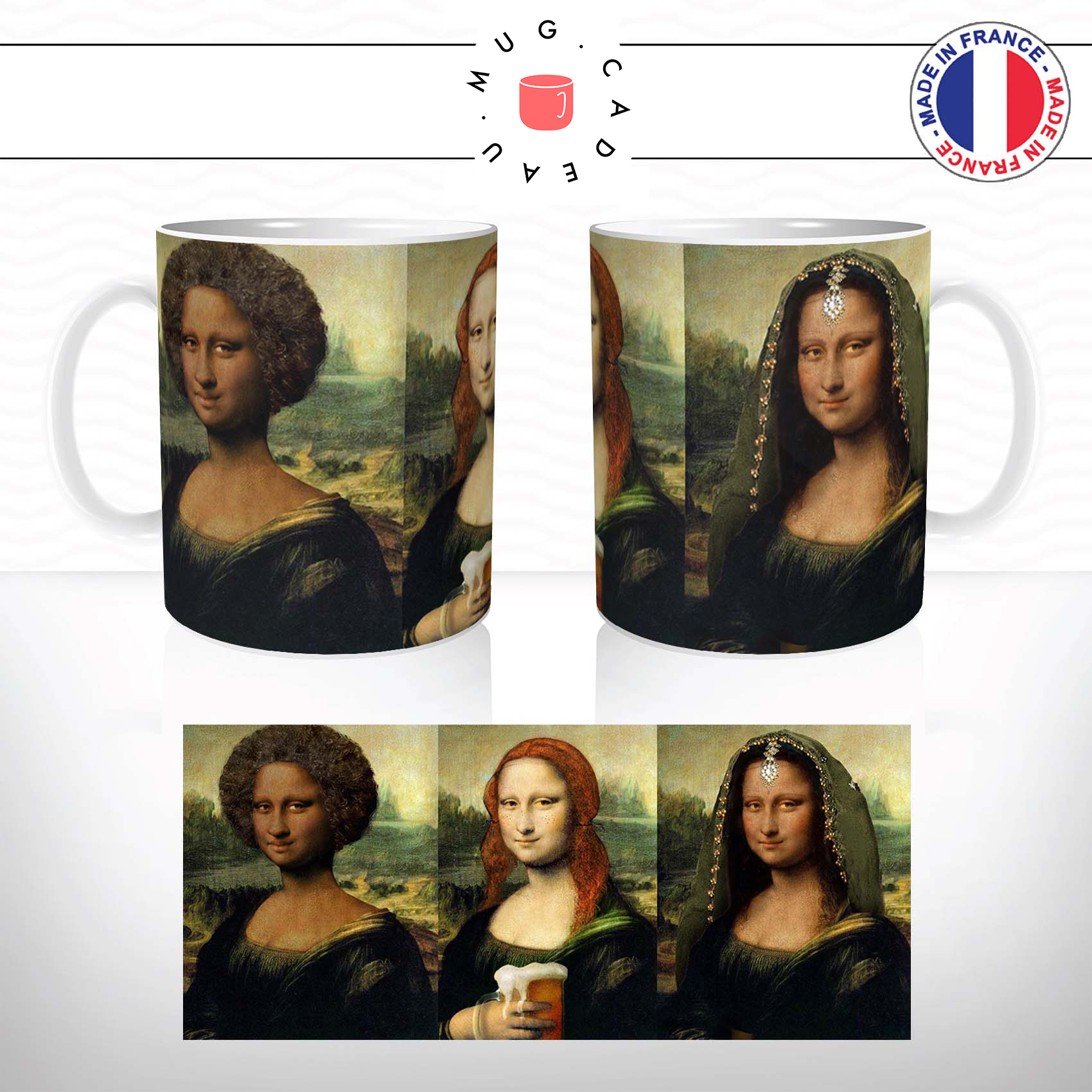 Mug Mona Lisa Parodie