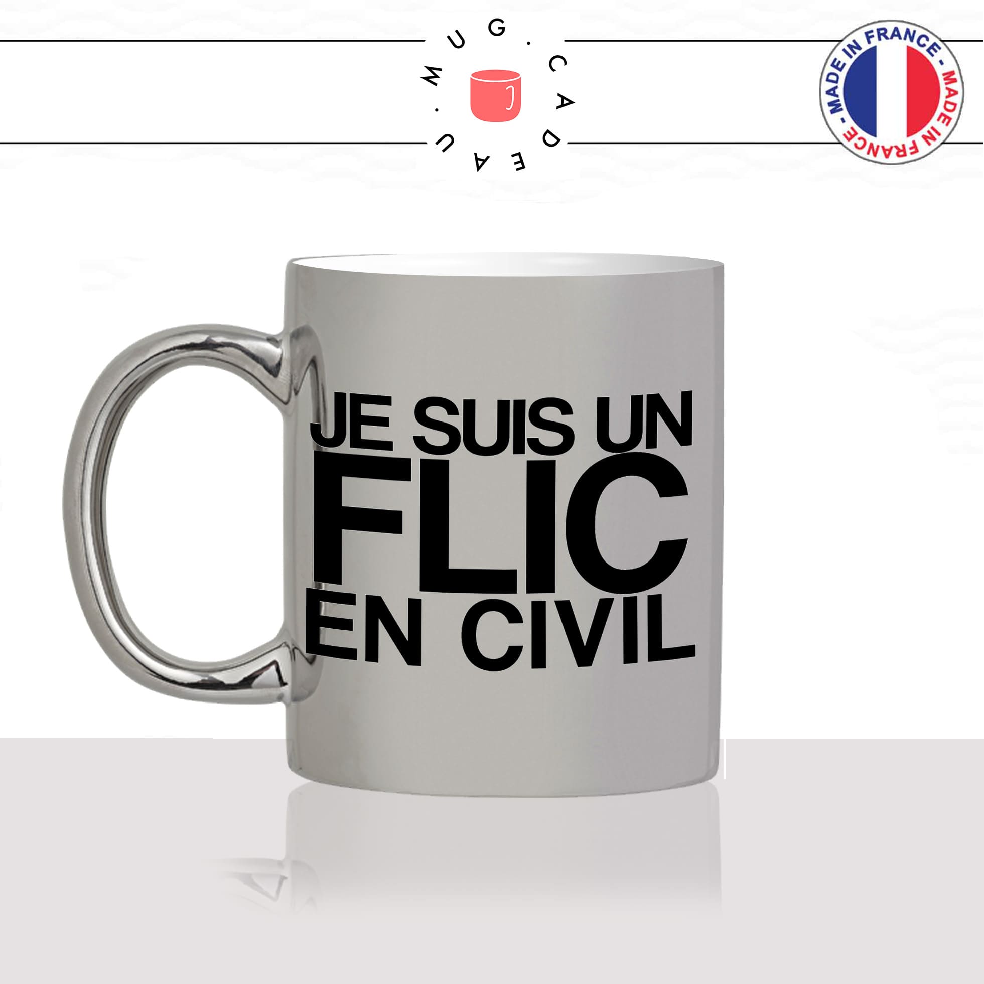 mug-tasse-argenté-silver-flic-en-civil-humour-policier-fonctionnaire-de-police-travail-métier-fun-cool-café-thé-idée-cadeau-original