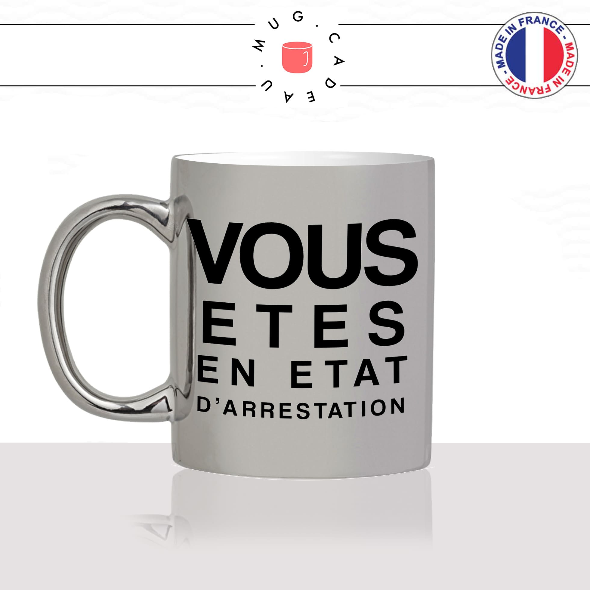 mug-tasse-argenté-silver-vous-etes-en-etat-darrestation-policier-fonctionnaire-de-police-travail-métier-fun-cool-café-thé-idée-cadeau-original