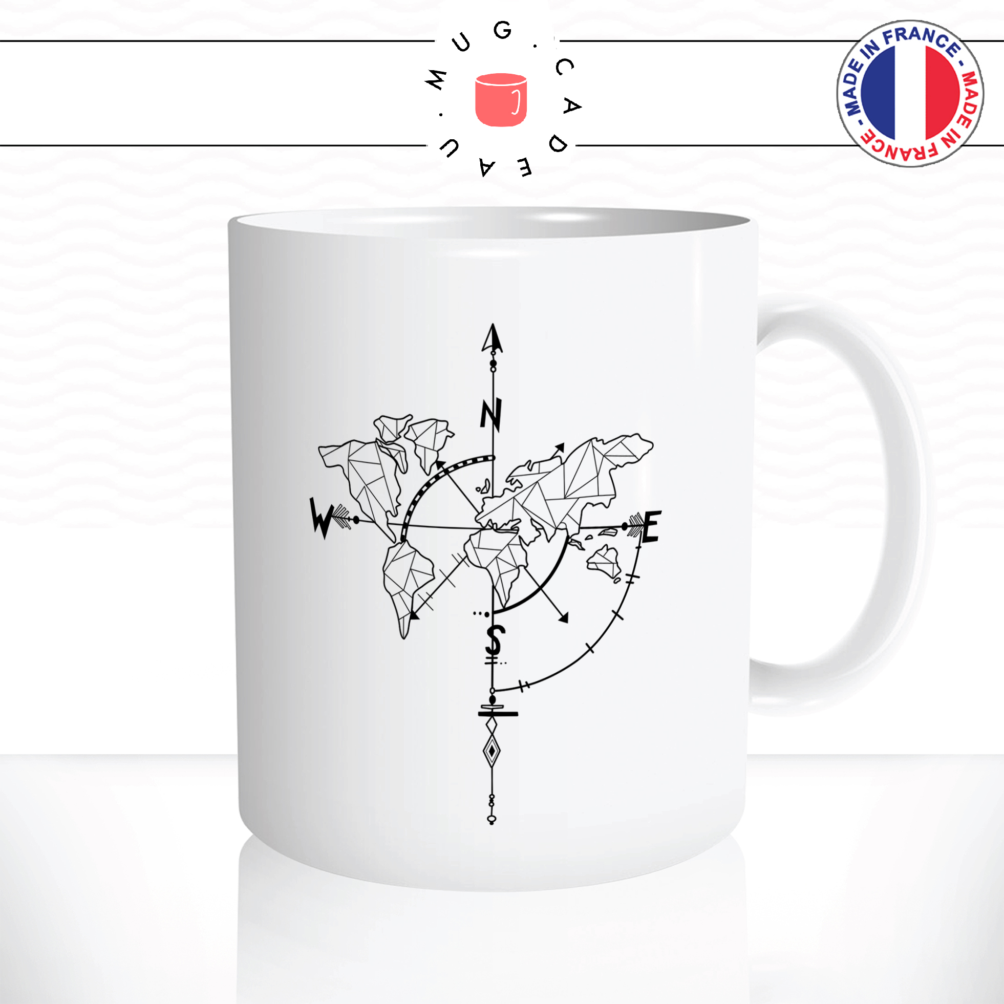 mug-tasse-ref6-boussole-noire-dessin-carte-monde-voyage-travel-cafe-the-mugs-tasses-personnalise-anse-droite
