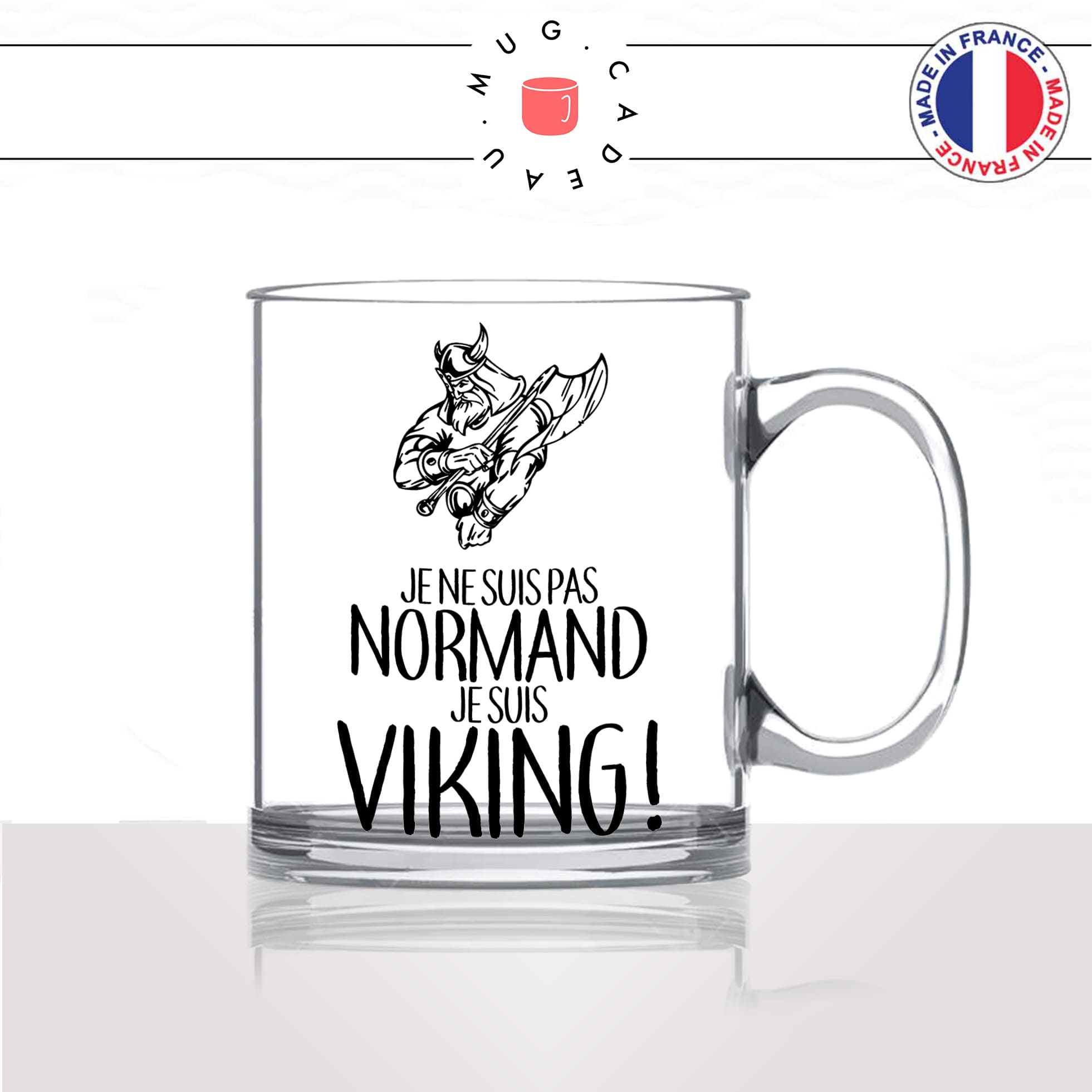 mug-tasse-en-verre-transparent-glass-normandie-je-suis-pas-normand-je-suis-viking-nord-homme-france-francais-idée-cadeau-fun-cool-café-thé2