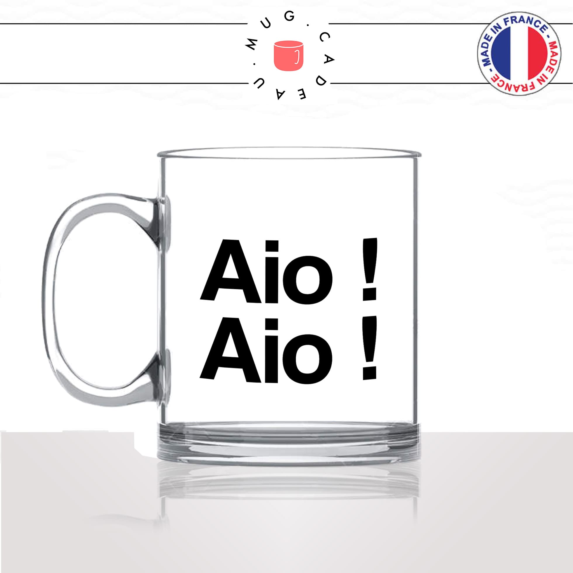 mug-tasse-en-verre-transparent-glass-aio-aio-corse-corsica-patois-langue-ile-de-beauté-france-francais-idée-cadeau-fun-cool-café-thé