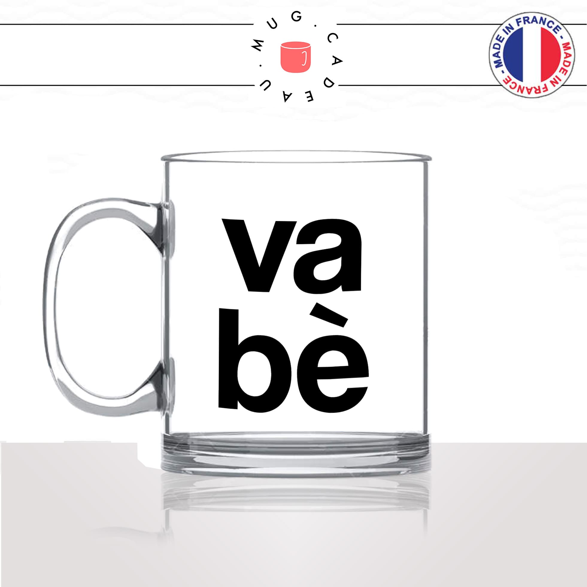 mug-tasse-en-verre-transparent-glass-va-be-ca-va-bonjour-corse-corsica-patois-langue-ile-de-beauté-france-idée-cadeau-fun-cool-café-thé