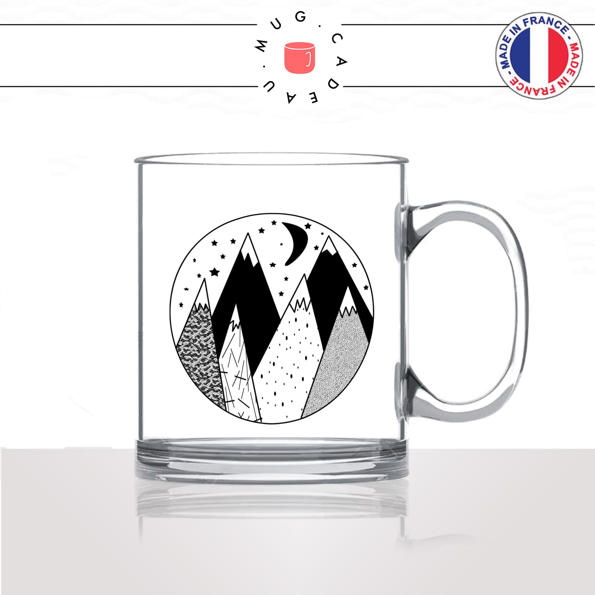 mug-tasse-en-verre-transparent-glass-paysage-montagnes-lune-nuit-etoiles-mignon-decoration-original-idée-cadeau-fun-cool-café-thé2