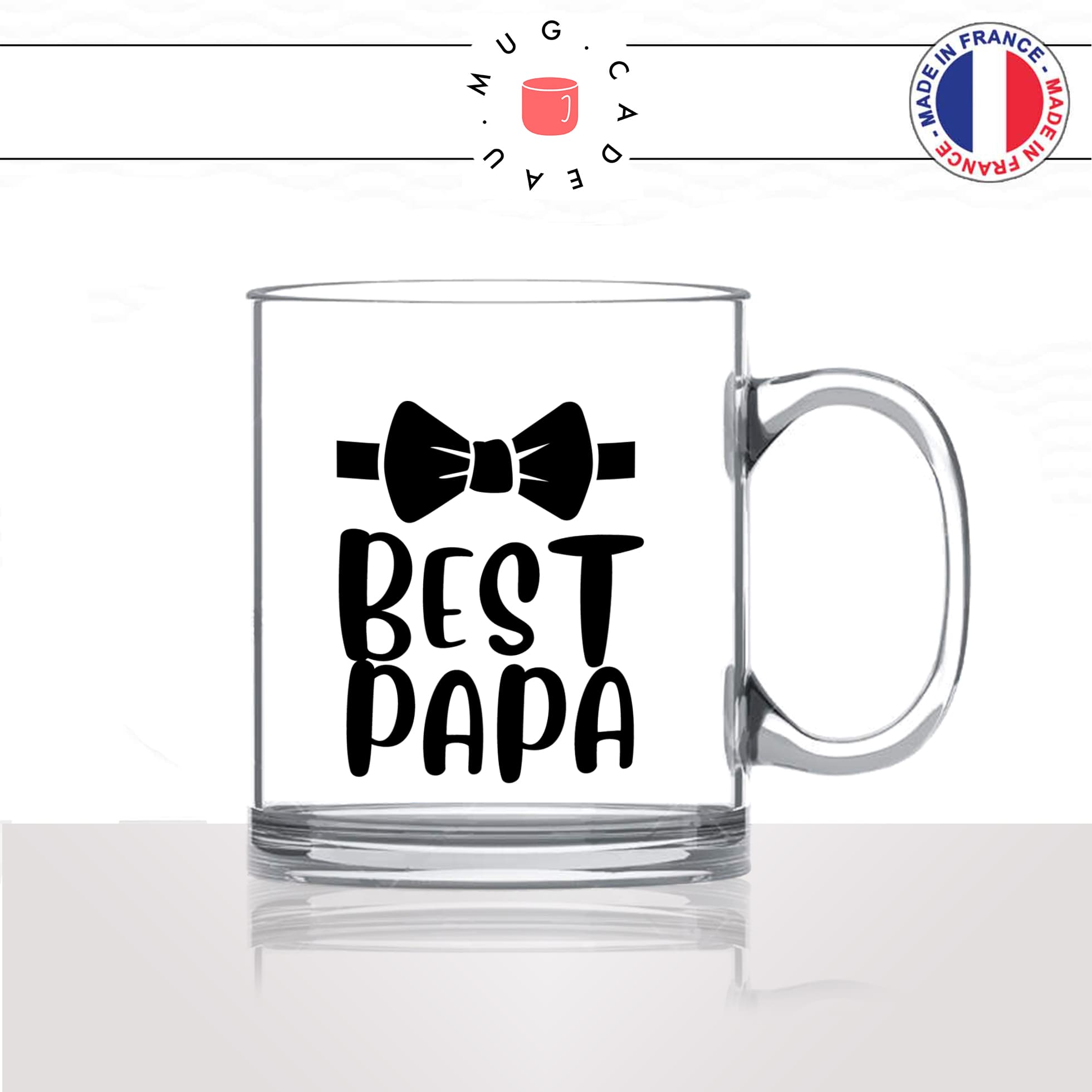 mug-tasse-en-verre-transparent-glass-fete-des-pères-best-papa-le-meilleur-noeud-papillon-homme-mignon-idée-cadeau-fun-cool-café-thé2