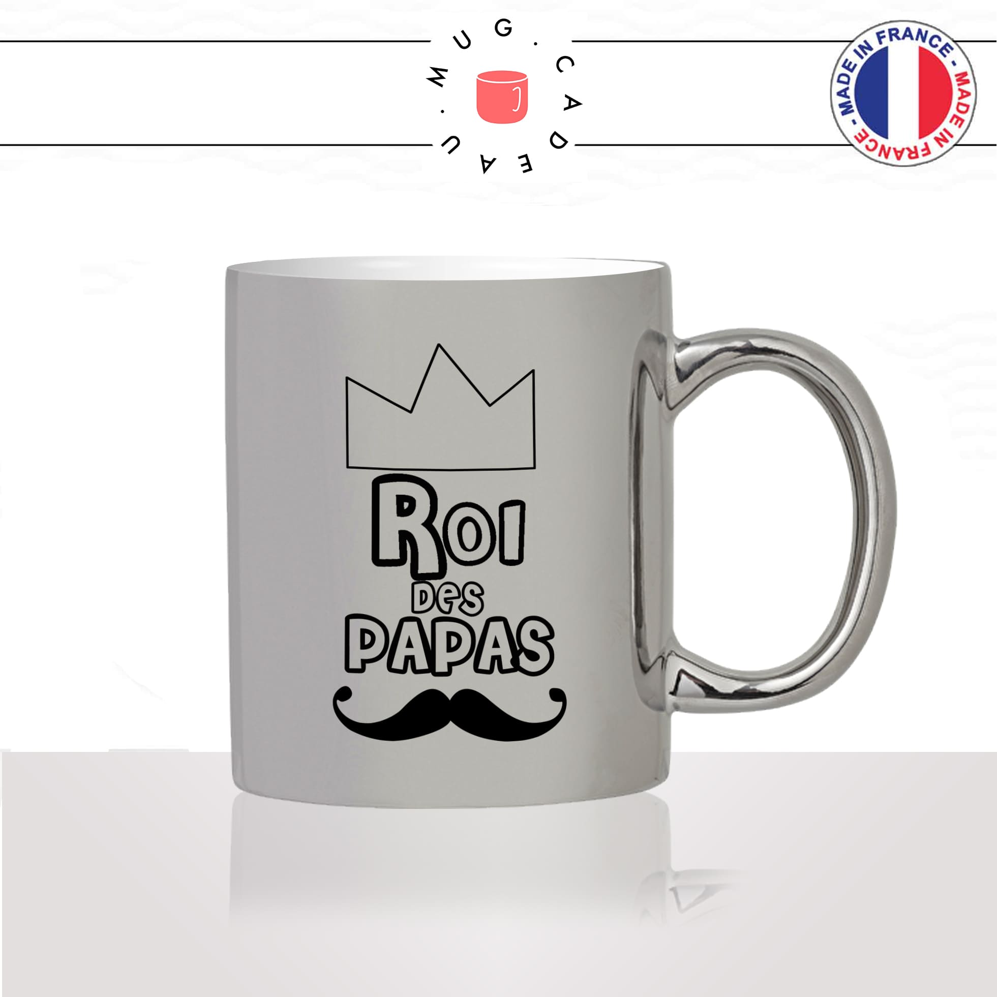 mug-tasse-argent-argenté-silver-fete-des-pères-le-roi-des-papa-moustache-couronne-homme-mignon-idée-cadeau-fun-cool-café-thé2
