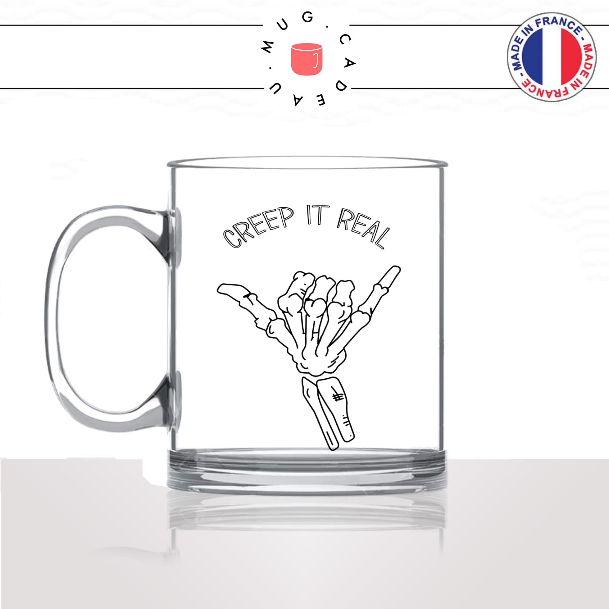 mug-tasse-en-verre-transparent-glass-creep-it-real-halloween-squelette-rock-and-roll-humour-original-idée-cadeau-fun-cool-café-thé