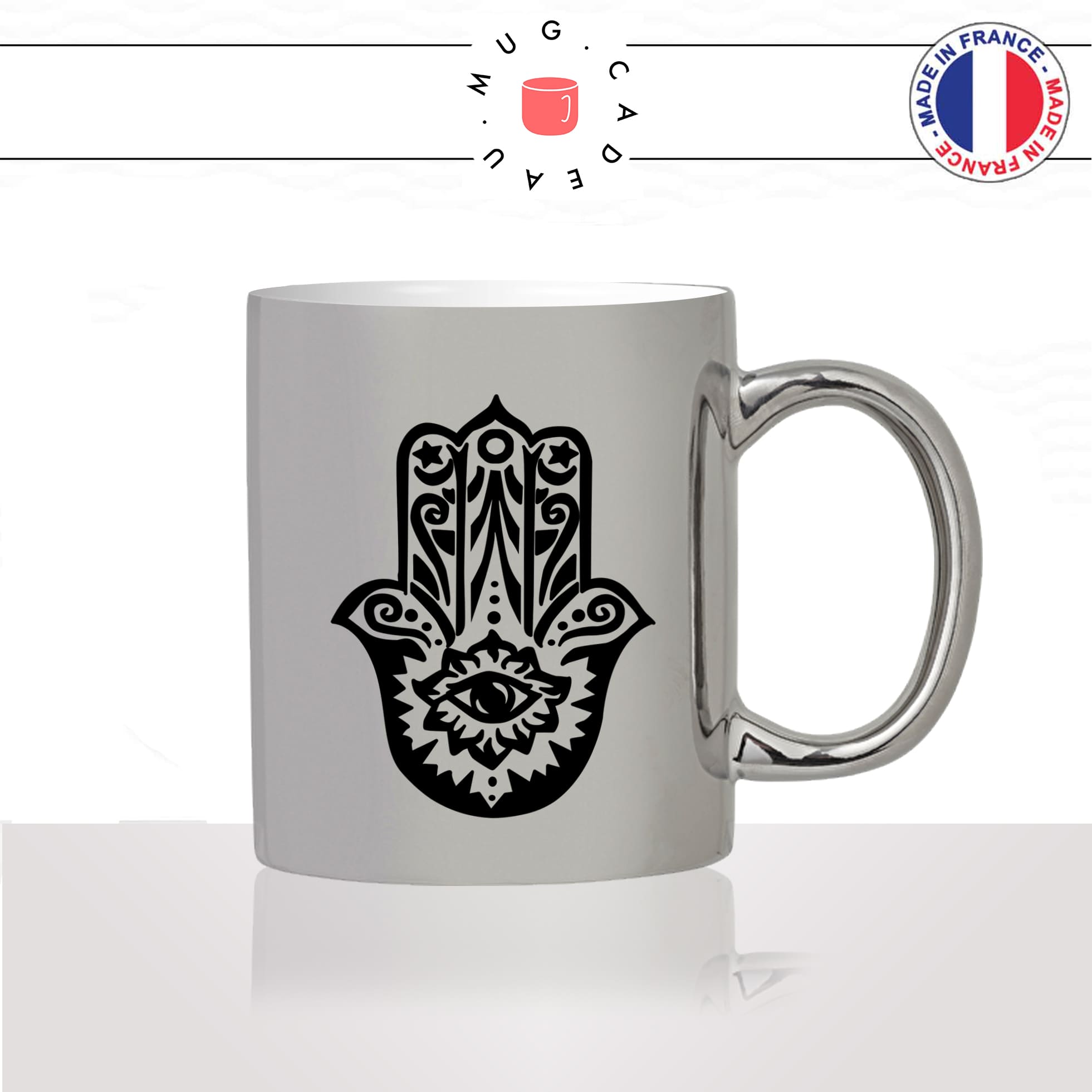 mug-tasse-argent-argenté-silver-dessin-religion-arabe-main-fatma-joli-fleur-oeil-henné-henna-idée-cadeau-fun-cool-café-thé2