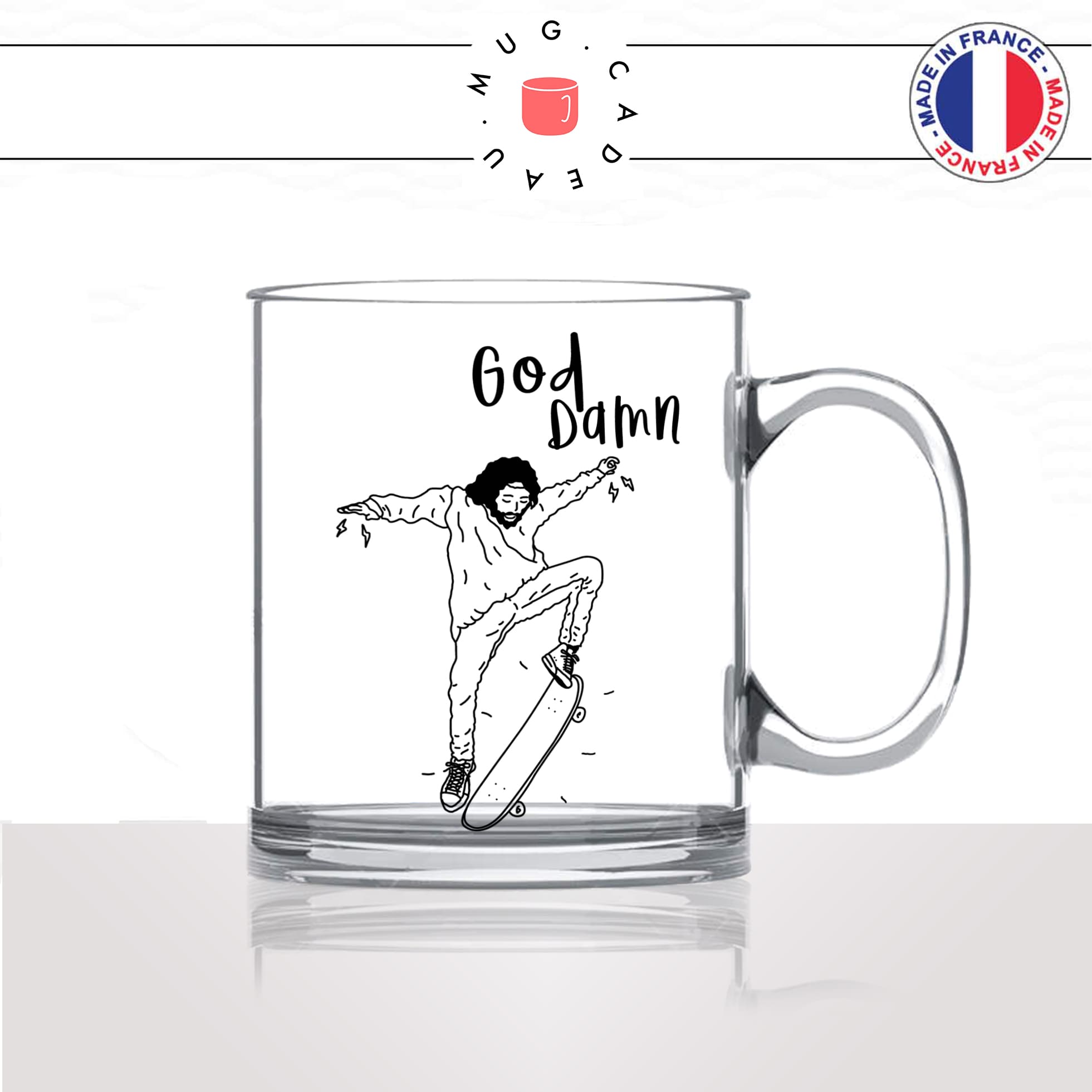 mug-tasse-en-verre-transparent-glass-dessin-religion-catholique-sport-squate-humour-god-damn-damné-jesus-idée-cadeau-fun-cool-café-thé2