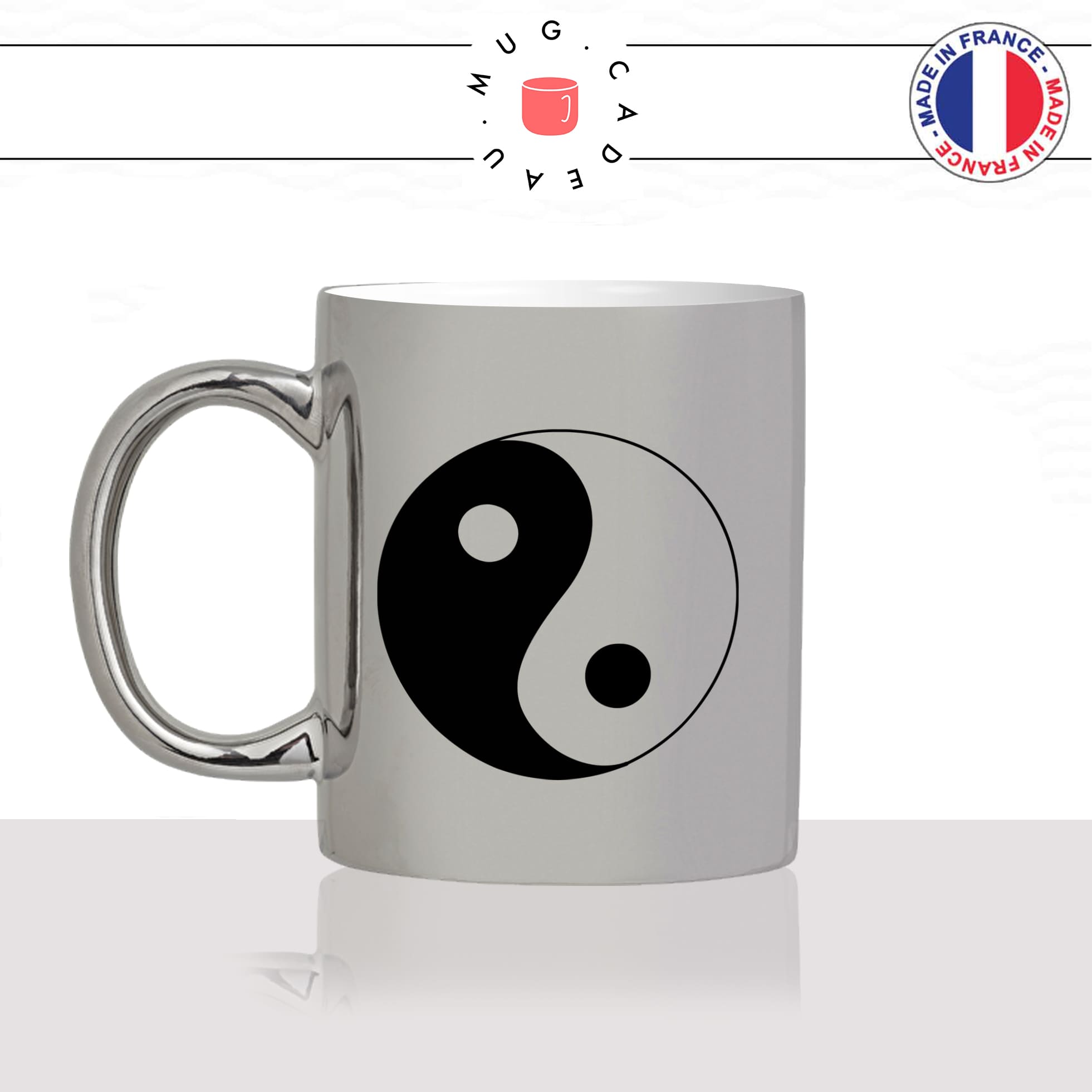 mug-tasse-argent-argenté-silver-dessin-religion-yin-yang-bouddha-bouddhiste-amour-paix-couple-noir-blanc-idée-cadeau-fun-cool-café-thé