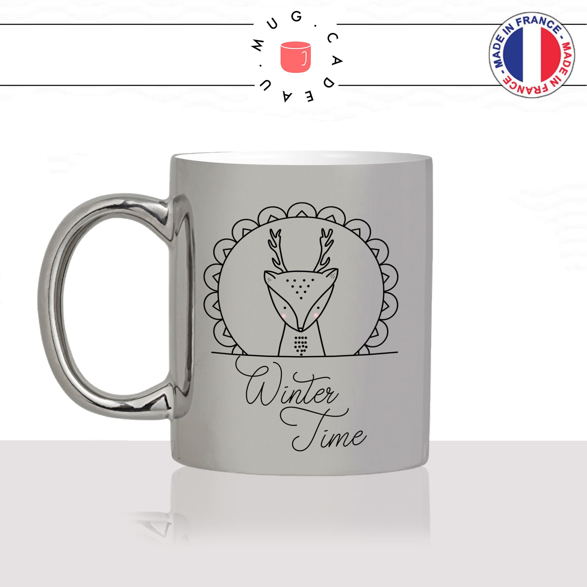 mug-tasse-argent-argenté-silver-winter-time-decembre-janvier-renne-noel-hiver-chocolat-chaud-mignon-stylé-idée-cadeau-fun-cool-café-thé