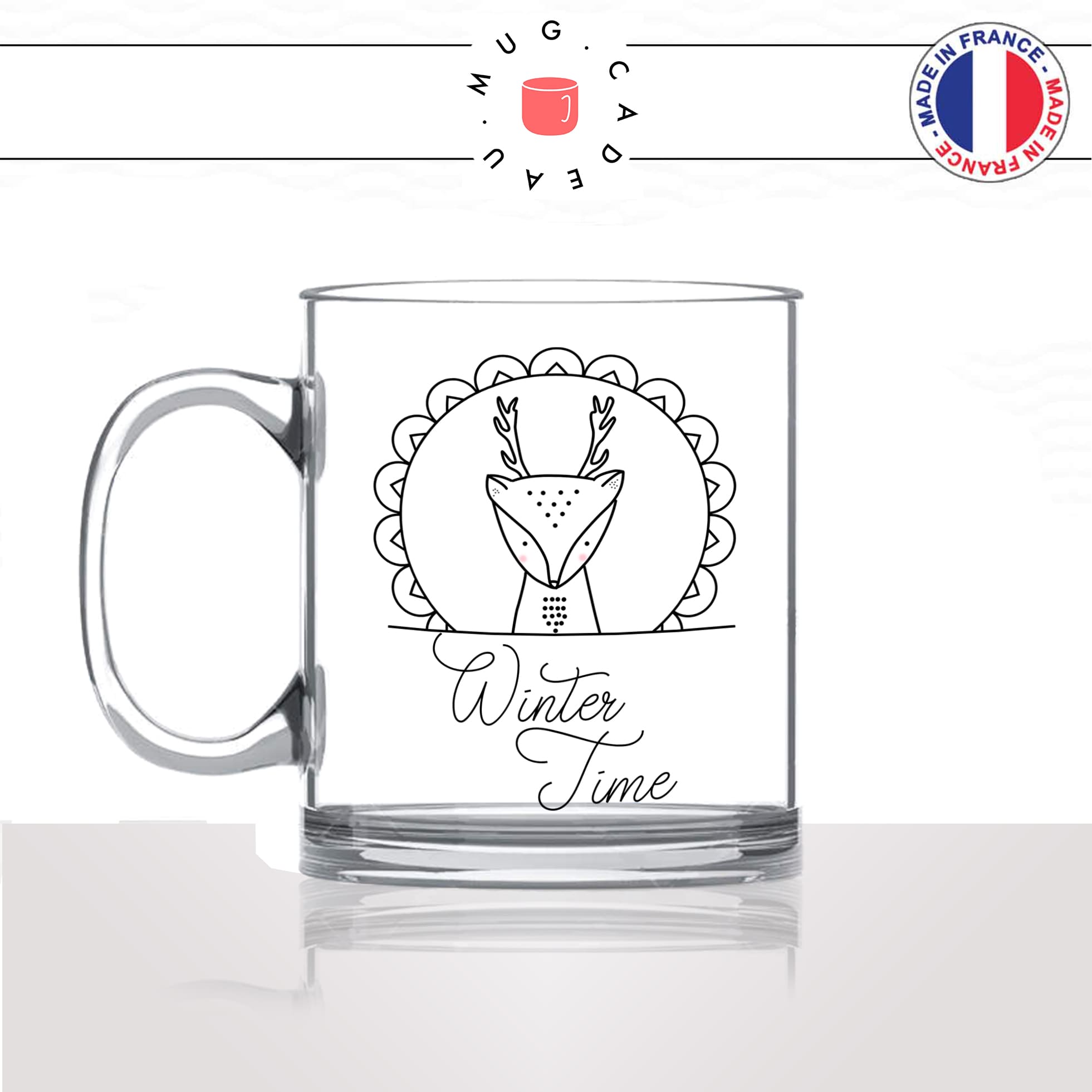 mug-tasse-en-verre-transparent-glass-winter-time-decembre-janvier-renne-noel-hiver-chocolat-chaud-mignon-stylé-idée-cadeau-fun-cool-café-thé