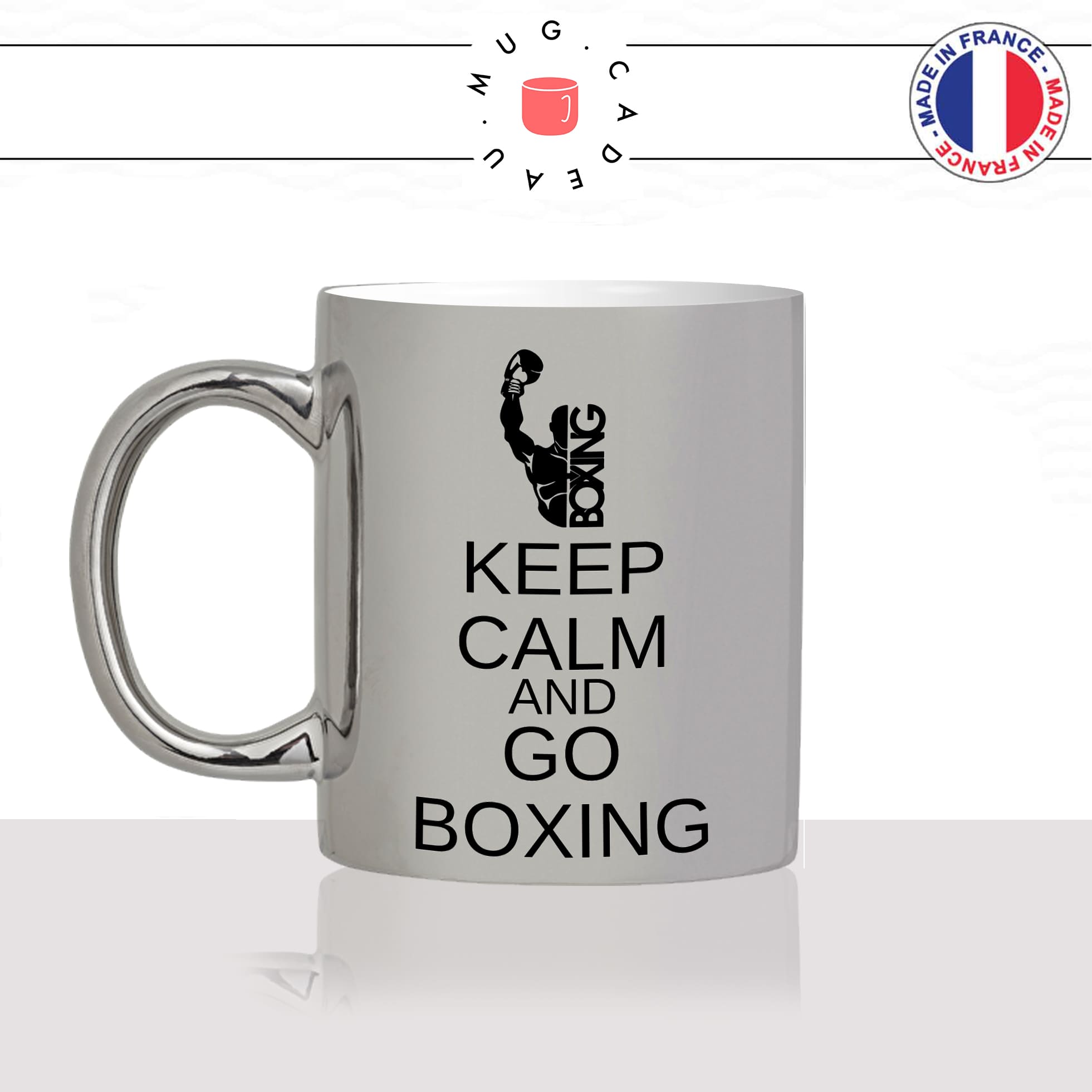 mug-tasse-argent-argenté-silver-keep-calm-and-go-boxing-boxe-gants-boxer-ring-sport-combat-idée-cadeau-fun-cool-café-thé-original