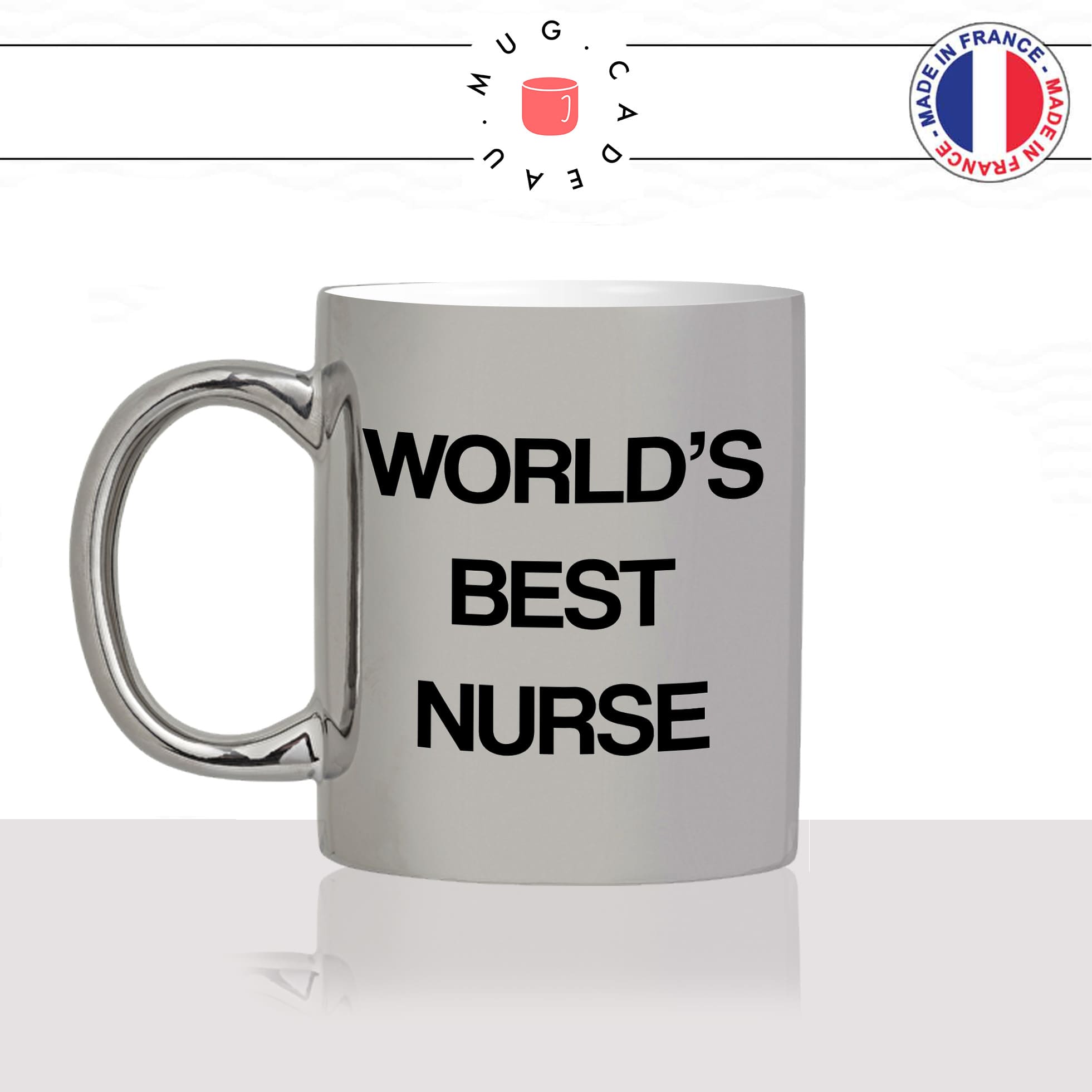 mug-tasse-argent-argenté-silver-worlds-best-nurse-meilleure-infirmiere-du-monde-série-the-office-humour-idée-cadeau-fun-cool-café-thé