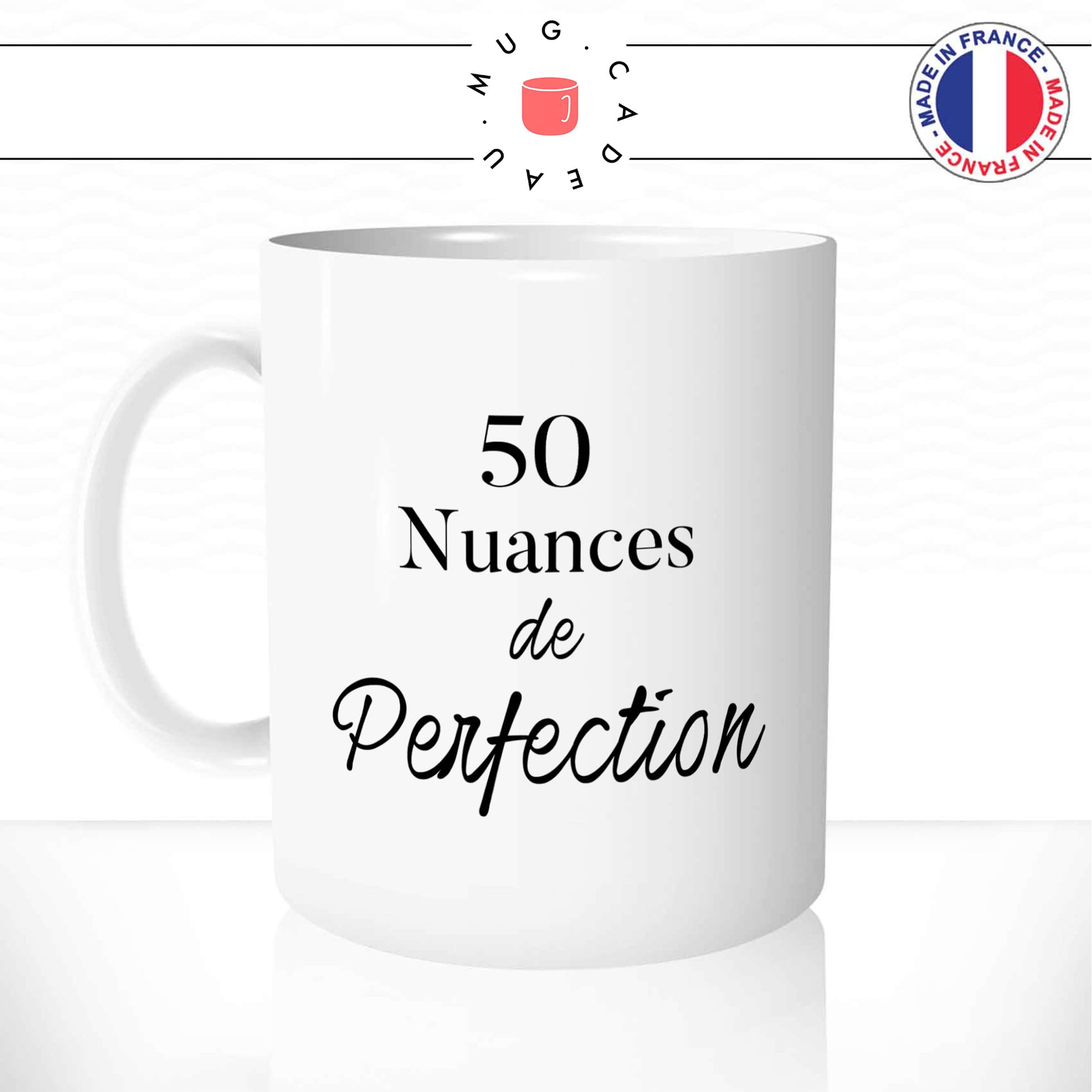 Mug 50 Nuances de Perfection