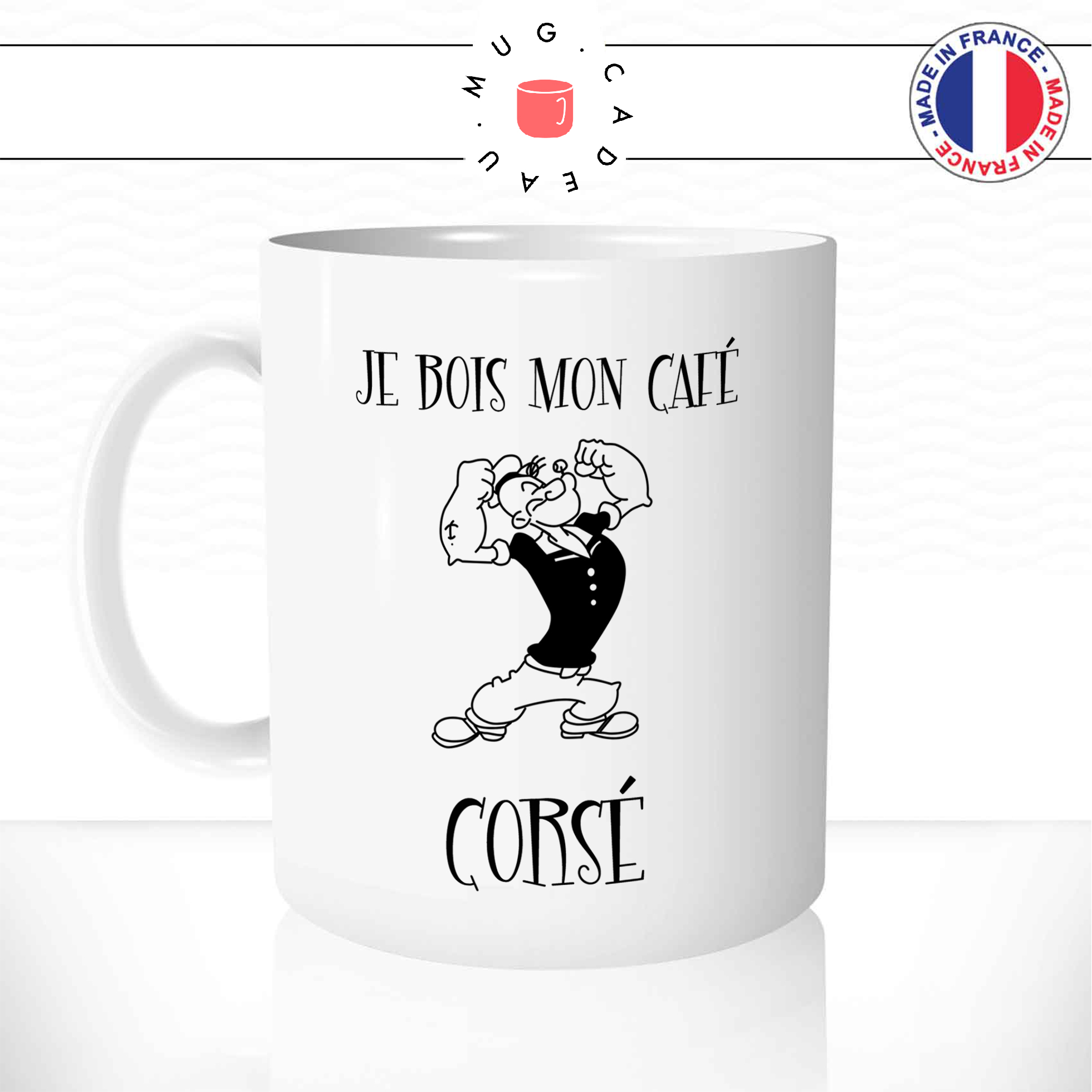 Mug Popeye Café Corsé