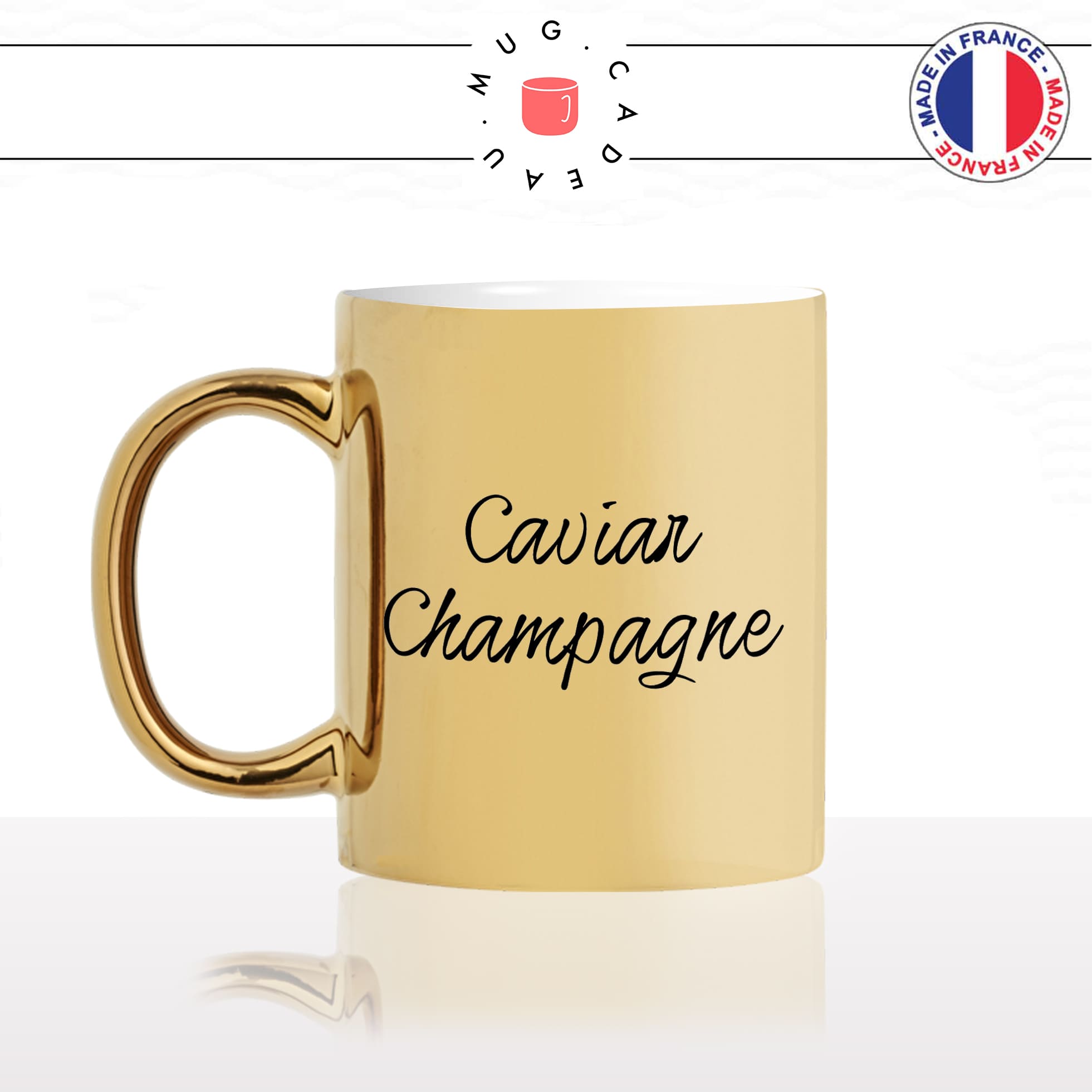 mug-tasse-or-doré-gold-unique-caviar-champagne-riche-apéro-homme-femme-vacances-humour-fun-cool-idée-cadeau-original-personnalisé