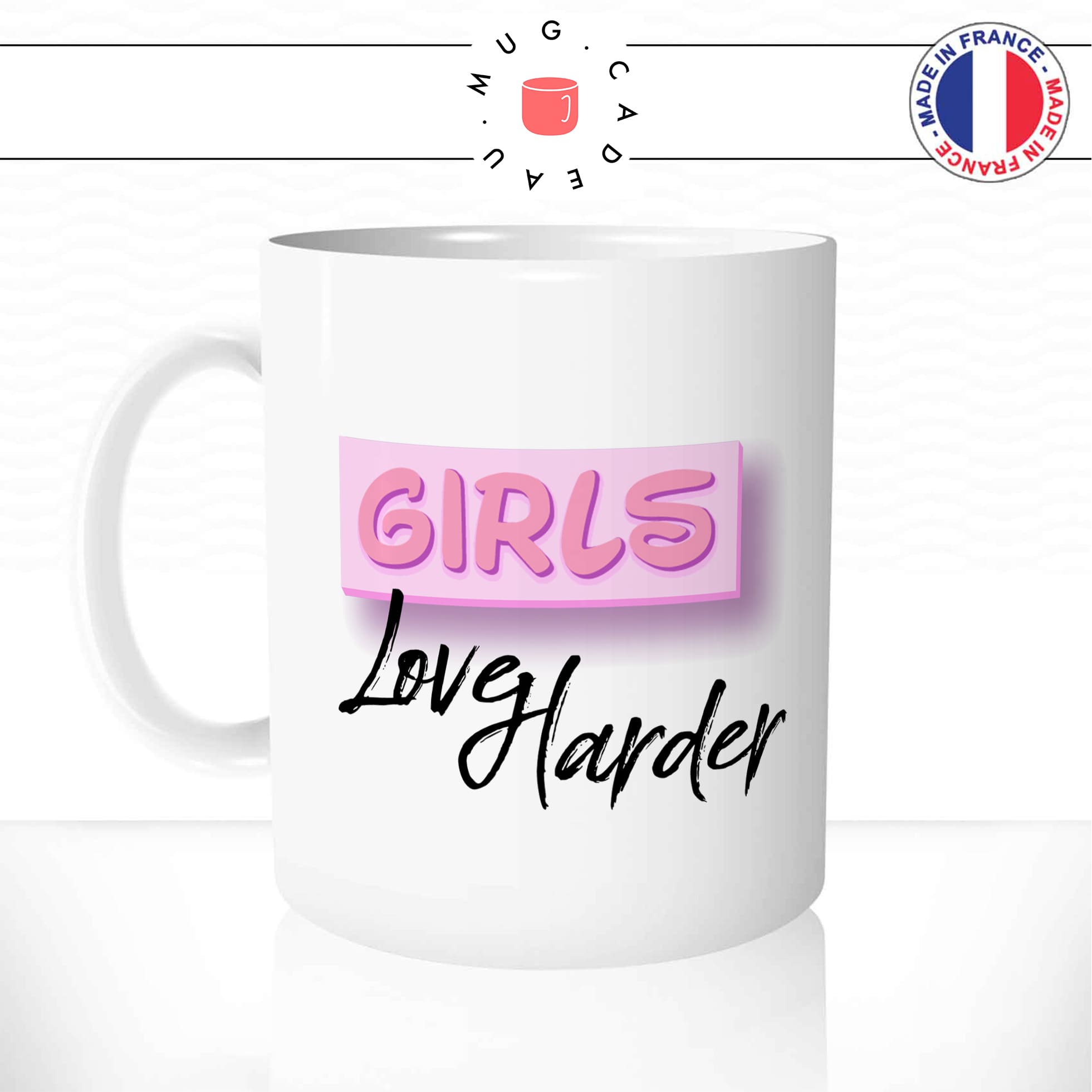 mug-tasse-blanc-unique-girls-love-harder-rose-fille-copines-collegues-femme-mignon-humour-fun-cool-idée-cadeau-original-personnalisé