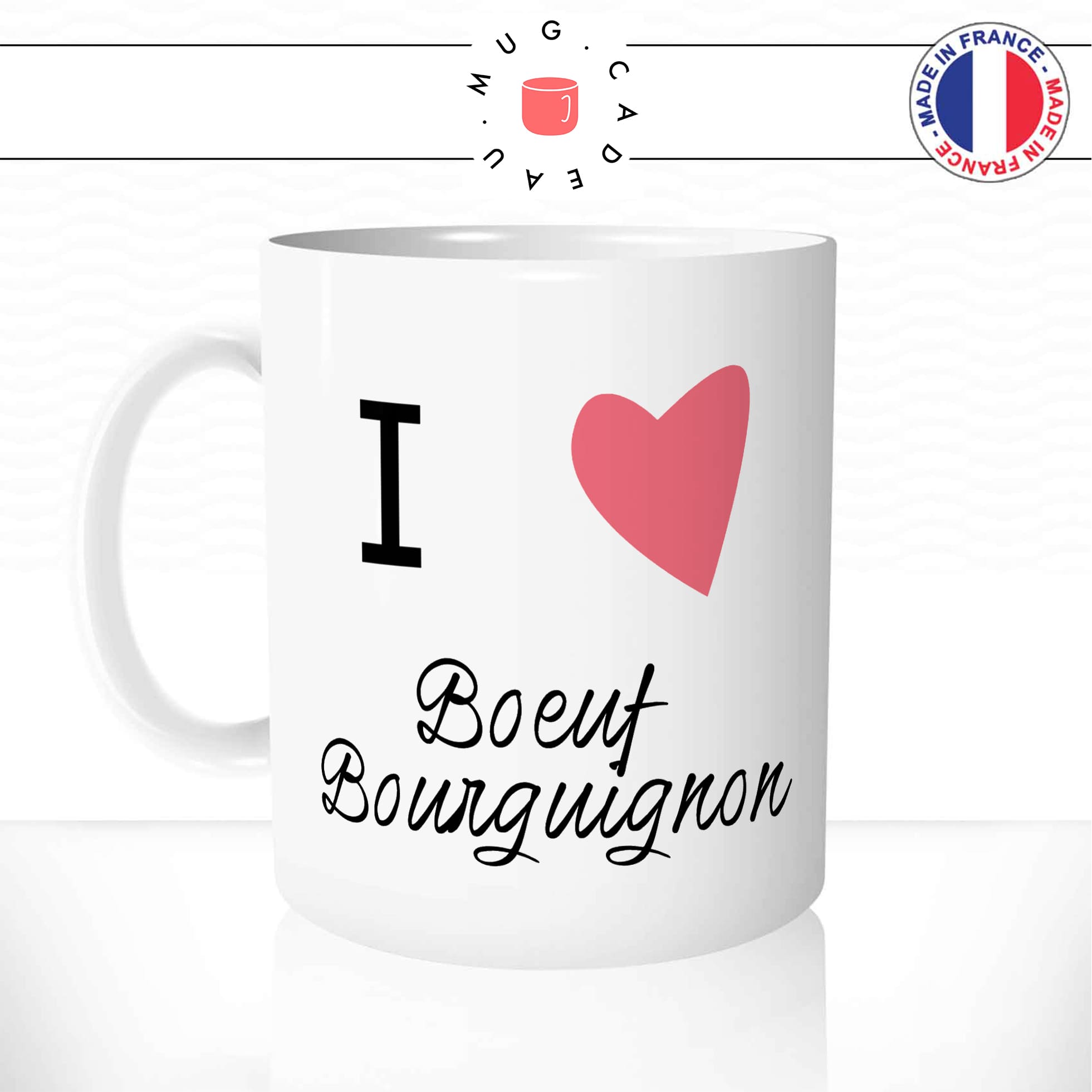 Mug I Love Bœuf Bourguignon