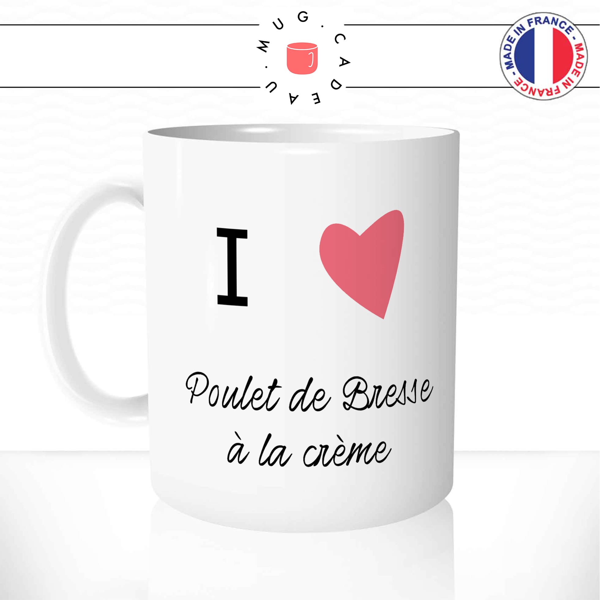 Mug I Love Poulet De Bresse