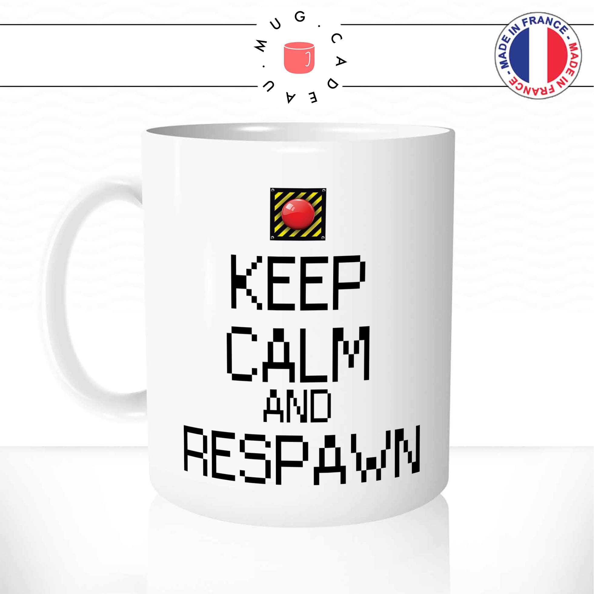 Mug Keep Calm And Respawn