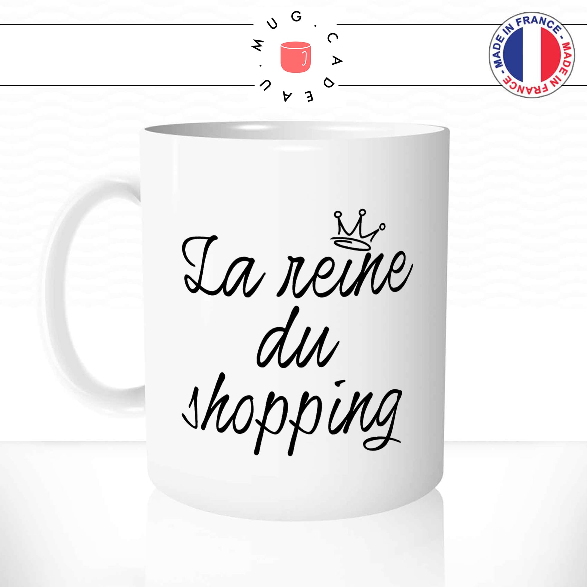 Mug La Reine Du Shopping