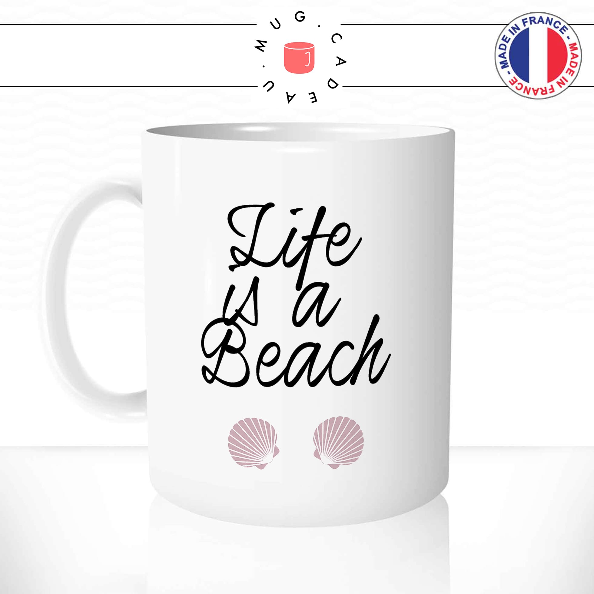 mug-tasse-blanc-unique-life-is-a-beach-plage-vacances-coquillages-homme-femme-humour-fun-cool-idée-cadeau-original-personnalisé