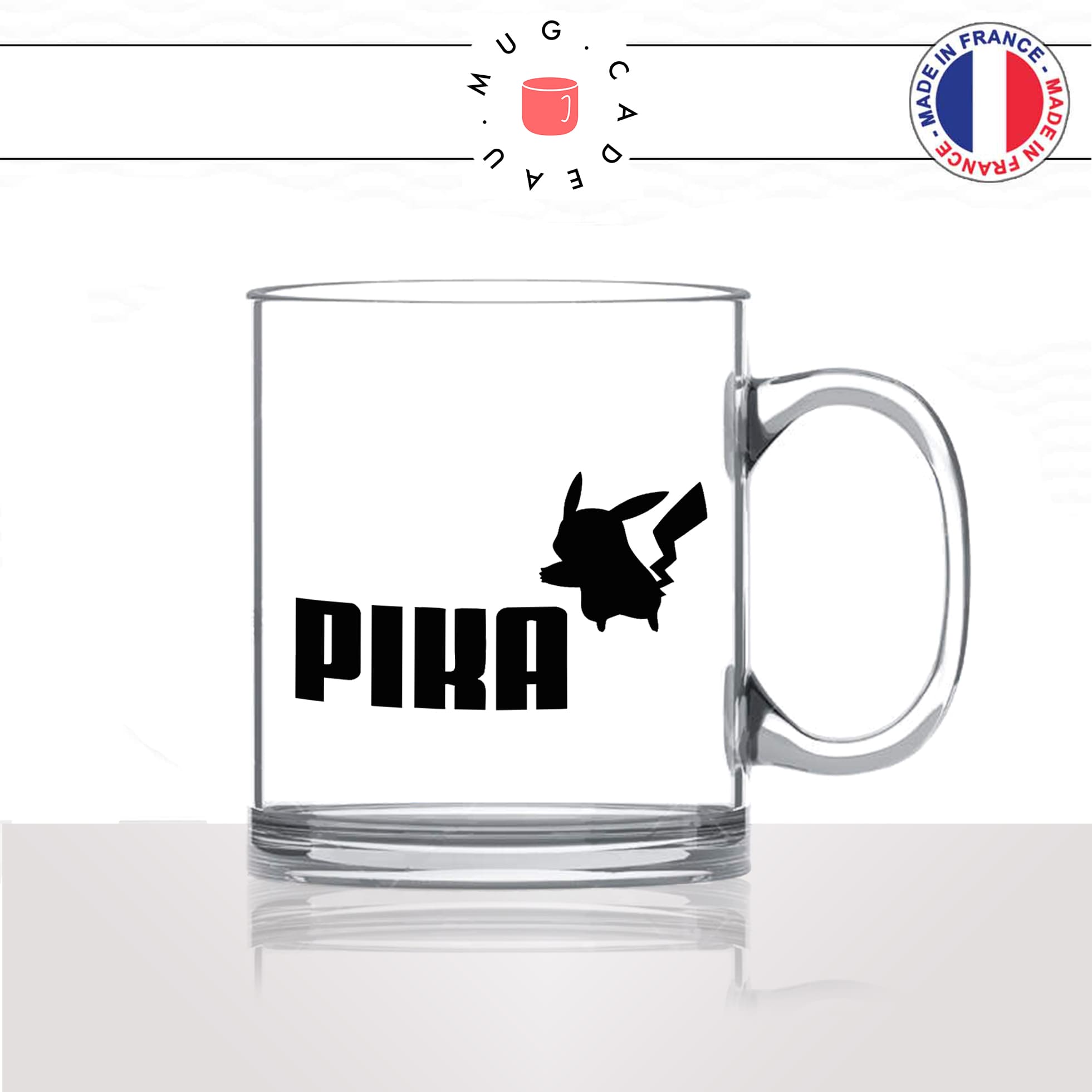 mug-tasse-en-verre-transparent-glass-pika-puma-marque-animal-homme-femme-parodie-humour-fun-cool-idée-cadeau-original-personnalisé2