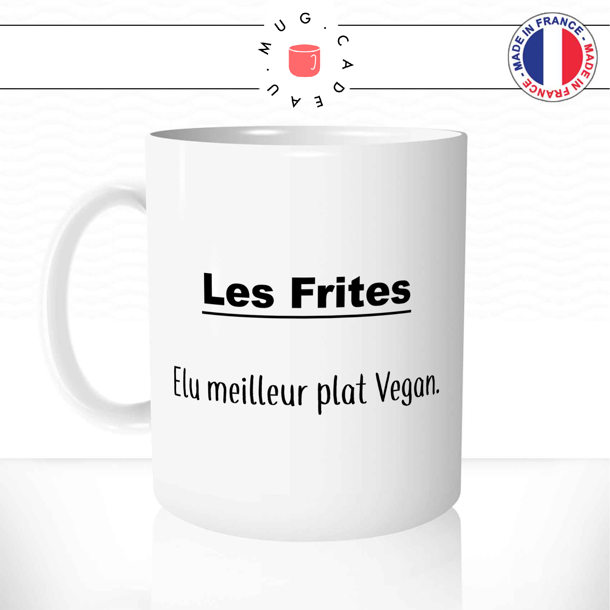 Mug Les Frites Meilleur Plat Végan