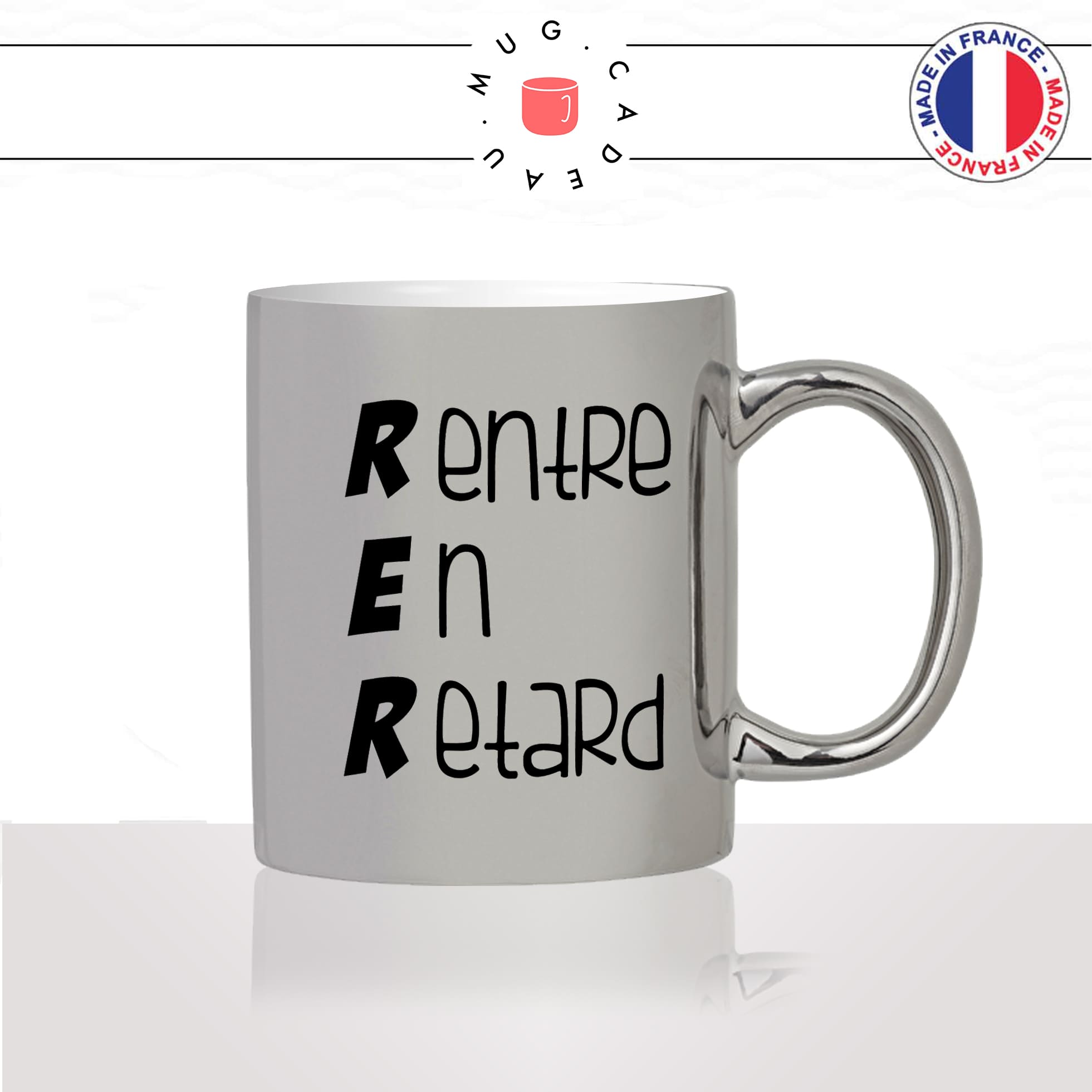 Mug Niveau de Café En Retard - Drôle - Mug-Cadeau