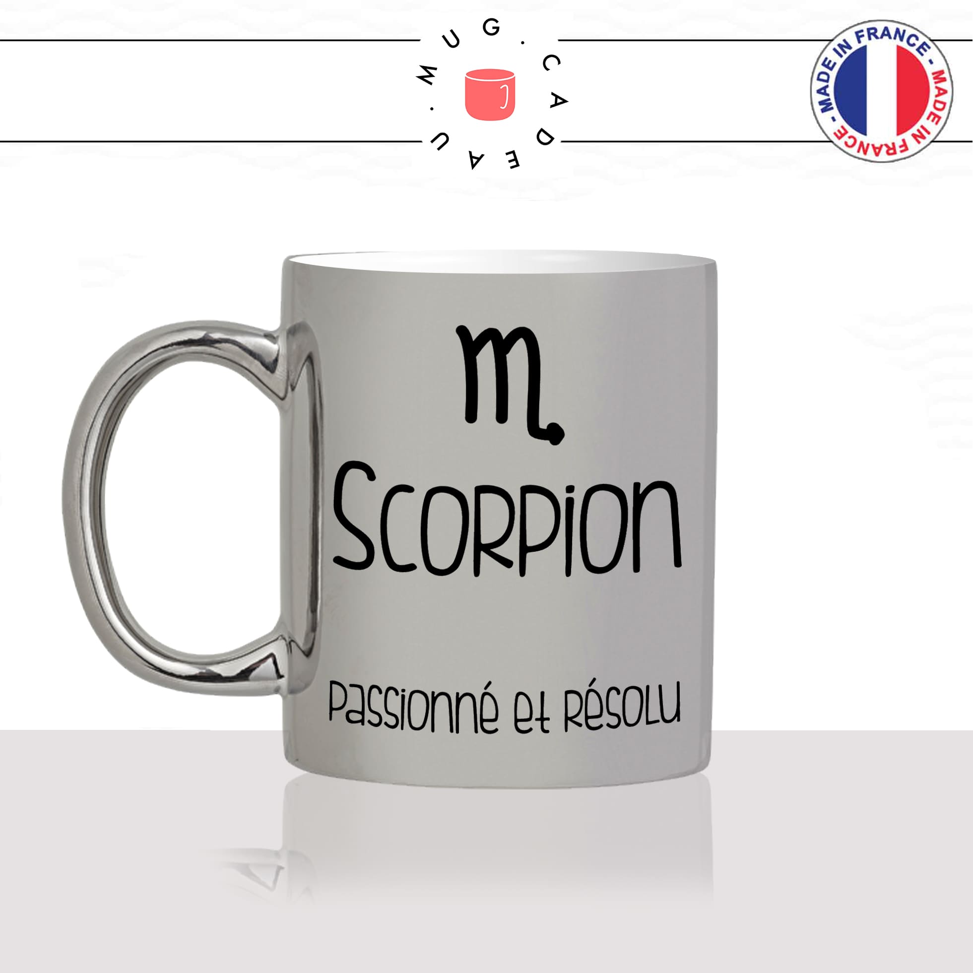 mug-tasse-argenté-argent-gris-silver-signe-astrologique-astrologie-astro-scorpion-qualitées-homme-femme-fun-cool-idée-cadeau-original