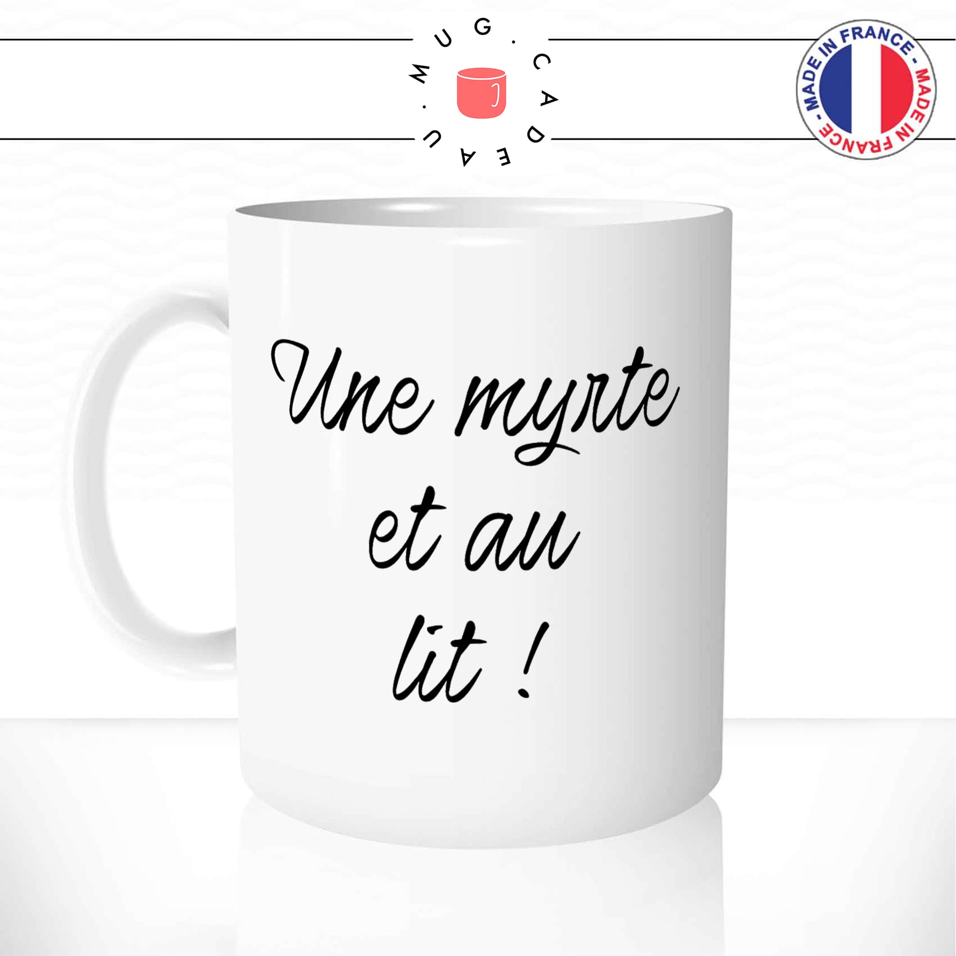 Mug Une Myrte Et Au Lit