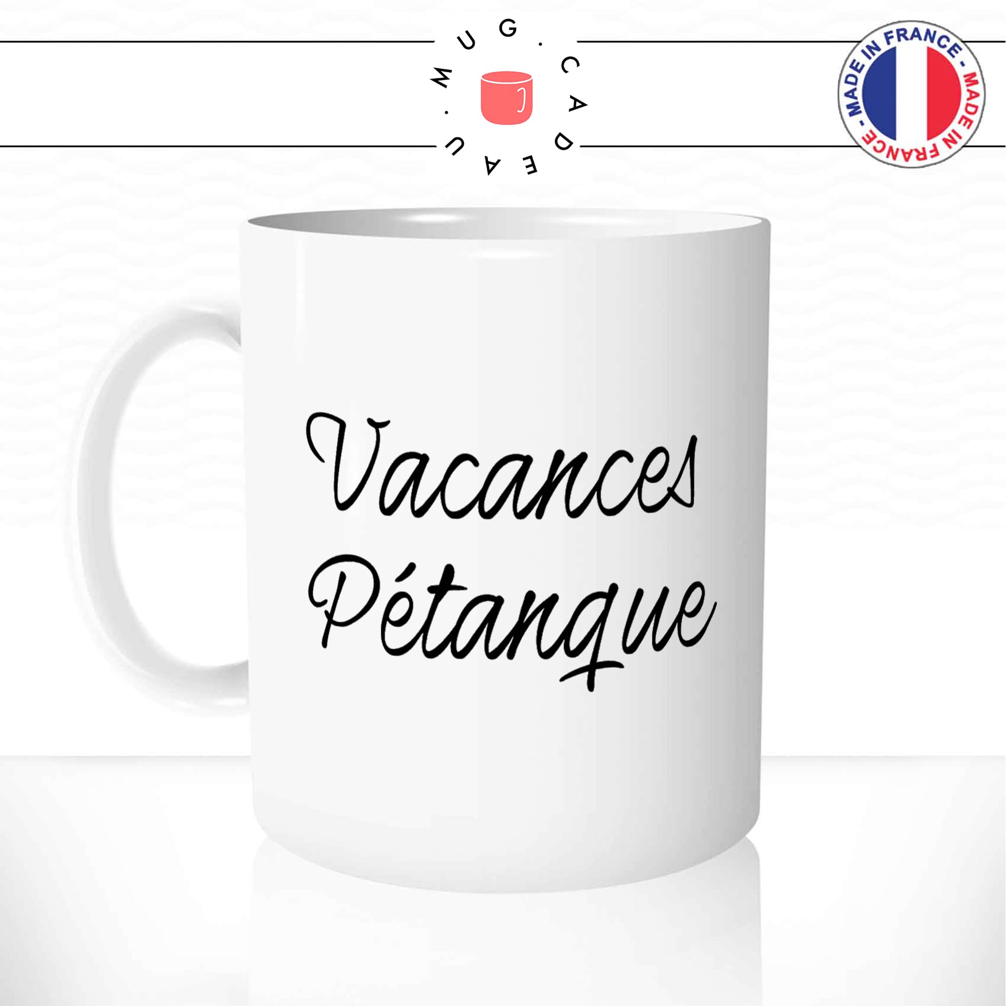 Mug Vacances Pétanque