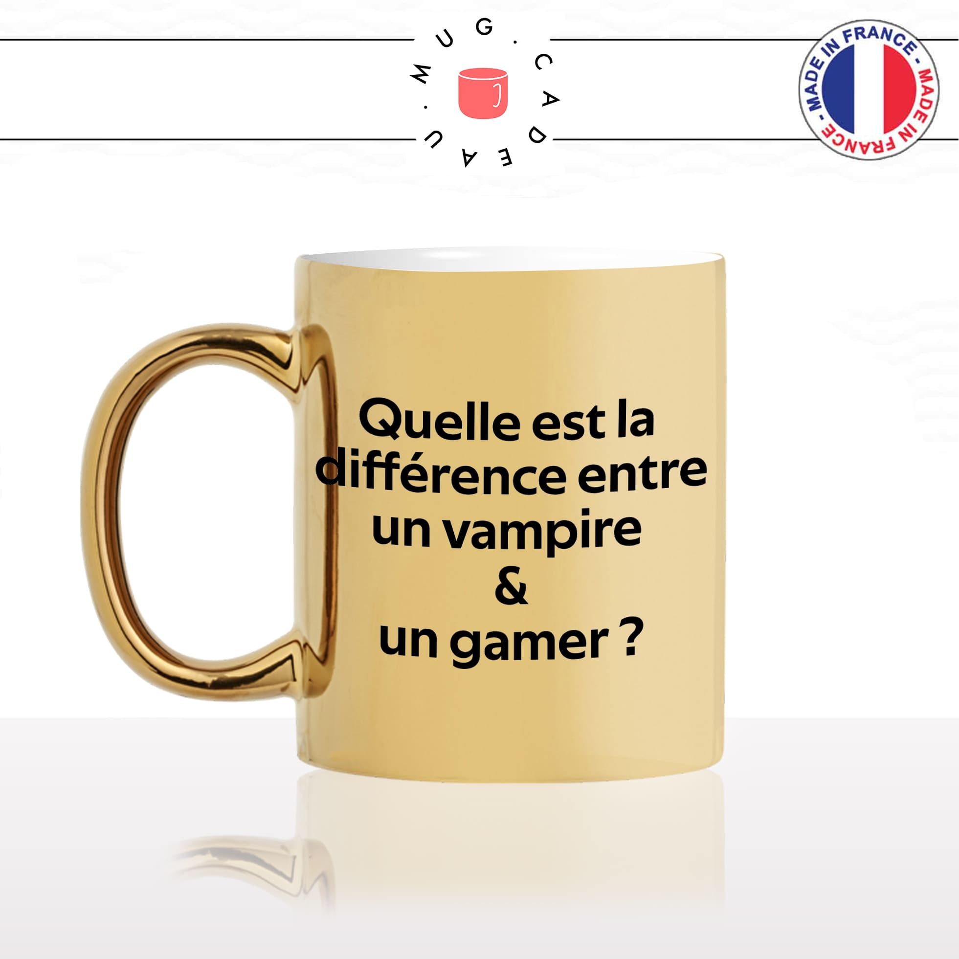 mug-tasse-or-doré-gold-unique-vampire-gamer-blague-geek-jeux-video-homme-femme-humour-fun-cool-idée-cadeau-original-personnalisé